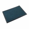 Crown Matting Technologies Super-Soaker Rubber-Border 3'x5' Blue Scraper/Wiper Mat SS R035BL